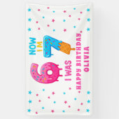 6 7 Meme Six Seven Birthday Banner (Verticaal)
