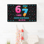 6 7 Meme Six Seven Birthday Banner (Insitu)