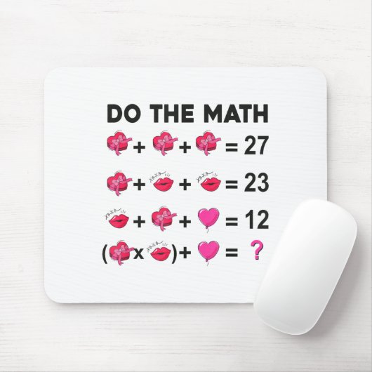 6 7 Meme Six Seven Do The Math Teacher Valentines Muismat (Met muis)