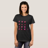 6 7 Meme Six Seven Do The Math Teacher Valentines  T-shirt (Voorkant volledig)