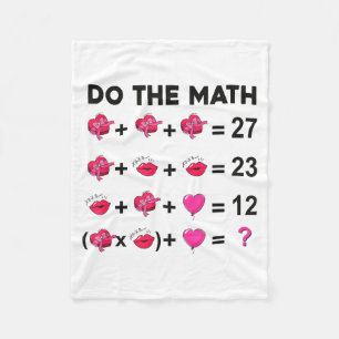 6 7 Meme Six Seven Doe De Wiskunde Leraar Valentij Fleece Deken