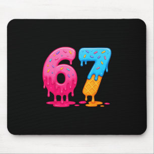 6 7 Meme Six Seven Ijs Drip Muismat