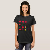 6 7 Meme Six Seven Valentines Day 67 Do The Math T T-shirt (Voorkant volledig)