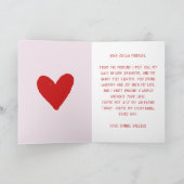 6 7 Meme Trendy Coquette Bow Valentines Day Feestdagen Kaart (Binnen)