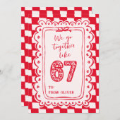 6 7 Meme Trendy  Funny Valentines Day Cards Feestdagenkaart (Voorkant / Achterkant)