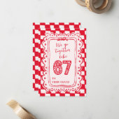 6 7 Meme Trendy Grappige Valentijnskaarten Notitiekaartje (Voorkant / Achterkant in situ)