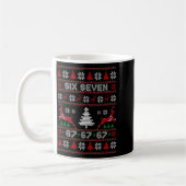 6 7 Meme Ugly Christmas Sweater 67 Six Seven Funny Koffiemok (Links)