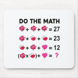 6 7 Meme Zes Zeven Doe De Math Leraar Valentijn  Muismat