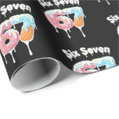 6 7 Meme Zes Zeven Feest Inpakpapier (Rol Hoek)