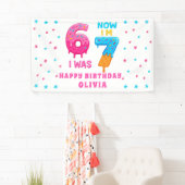 6 7 Meme Zes Zeven Verjaardagsbanner Spandoek (Insitu)