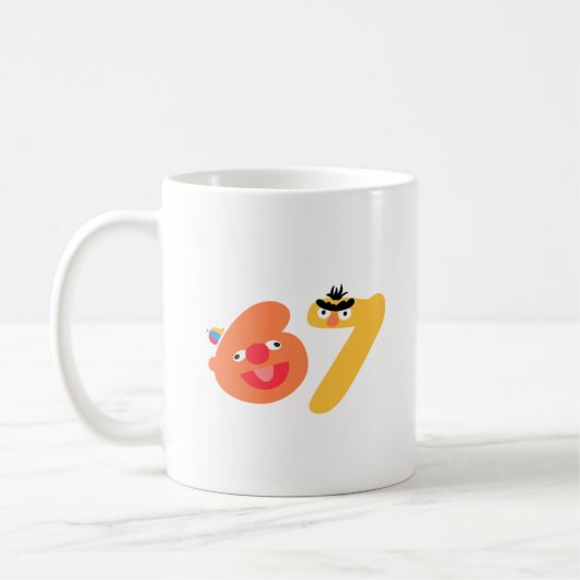 6-7 Muppet-nummers Koffiemok (Links)