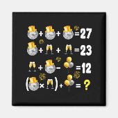 6-7 New Year 2026 New Years Eve Party Supplies Mat Magneet (Voorkant)