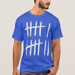 6 7 Nummer 67 Zes Zeven Streepjes Meme Heren Jonge T-shirt