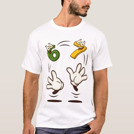 6 - 7 ontwerp t-shirt (Voorkant)