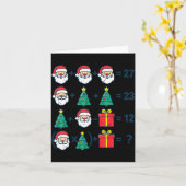 6 7 Order Operation Christmas Math Professor Costu Kaart (Gele Bloem)