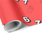 6 7 Six Seven Inpakpapier voor Kinderen (Rol Hoek)