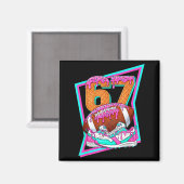 6 7 Six Seven Meme American Football Drip Number 6 Magneet (Voorkant / Achterkant)