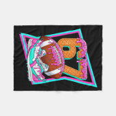 6 7 Six Seven Meme Amerikaans Voetbal Drip Nummer Fleece Deken (Voorkant (Horizontaal))