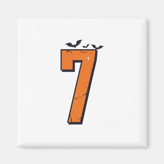 6 7 Six Seven Meme Koppel Bijpassende Halloween Ko Magneet (Voorkant)