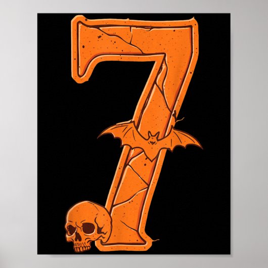 6 7 Six Seven Meme Koppel Passende Halloween Kostu Poster (Voorkant)