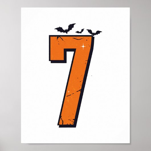 6 7 Six Seven Meme Koppel Passende Halloween Kostu Poster (Voorkant)