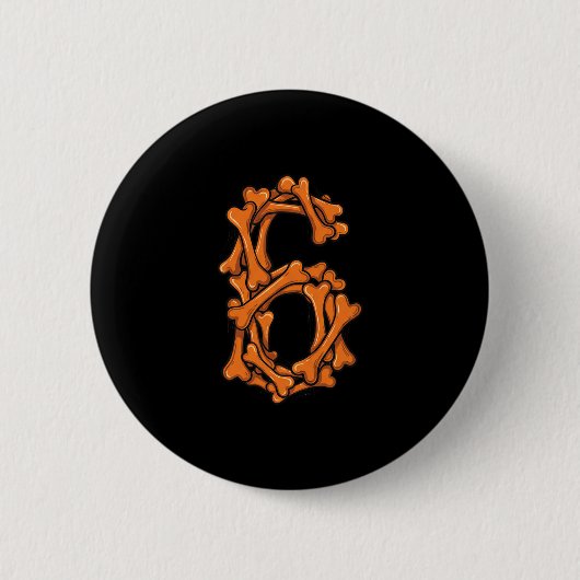 6 7 Six Seven Meme Koppel Passende Halloween Kostu Ronde Button 5,7 Cm (Voorkant)