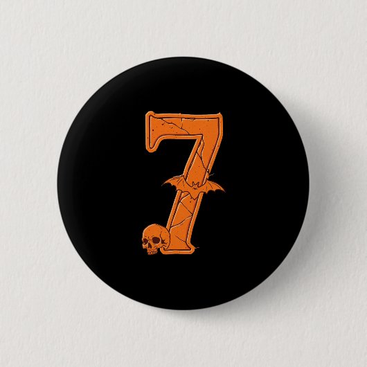 6 7 Six Seven Meme Koppel Passende Halloween Kostu Ronde Button 5,7 Cm (Voorkant)