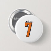 6 7 Six Seven Meme Koppel Passende Halloween Kostu Ronde Button 5,7 Cm (Voorkant /achterkant)
