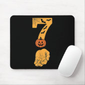 6 7 Six Seven Meme Met Hand Spinnenweb Halloween Muismat (Met muis)