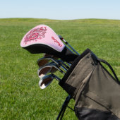 6 7 Six Seven Meme Trend Girls Pink Name Golfheadcover (Insitu)