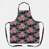 6 7 Six Seven Vaporwave Gen Z Alpha Meme  Schort (Voorkant)