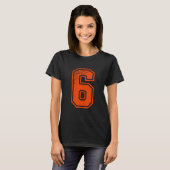 6 7 Spinnenweb Grappige Halloween Kostuum T-shirt (Voorkant volledig)