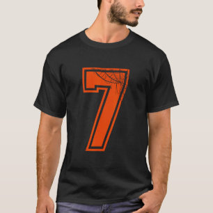 6 7 Spinnenweb Grappige Halloween Kostuum T-shirt 