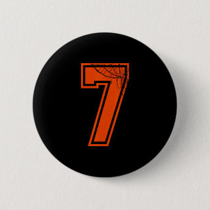 6 7 Spinnenweb Grappige Halloween Kostuum T-shirt Ronde Button 5,7 Cm
