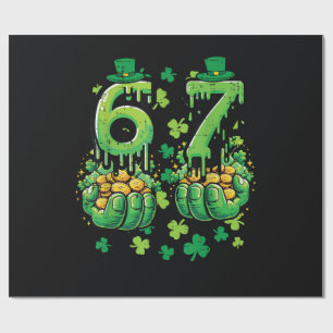 6 7 St. Patrick's Dag Cadeaupapier