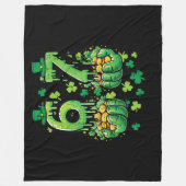 6 7 St. Patrick's Dag Fleece Deken (Voorkant)