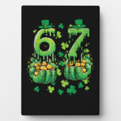 6 7 St. Patrick's Dag Fotoplaat (voorkant)