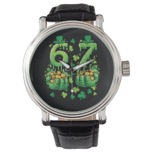 6 7 St. Patrick's Dag Horloge