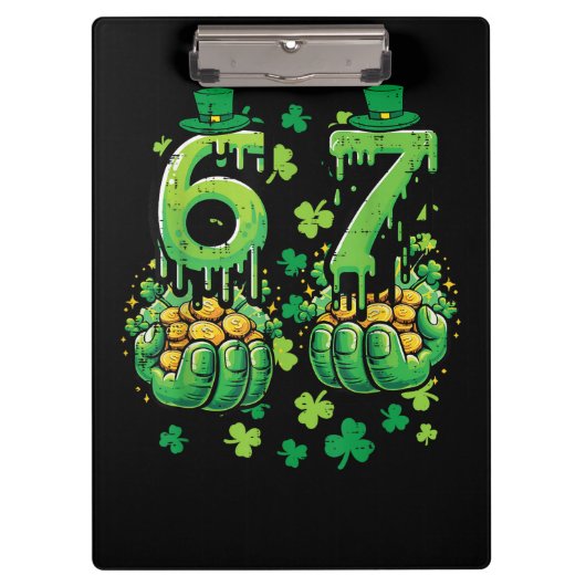 6 7 St. Patrick's Dag Klembord (Voorkant)