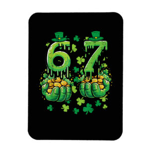 6 7 St. Patrick's Dag Magneet