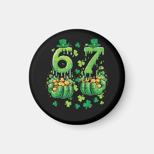 6 7 St. Patrick's Dag Magneet (Voorkant)
