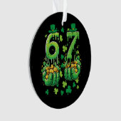6 7 St. Patrick's Dag Ornament (voorkant)