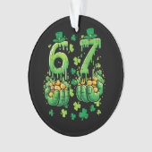 6 7 St. Patrick's Dag Ornament (voorkant)