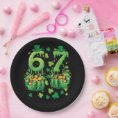 6 7 St. Patrick's Dag Papieren Bordje (Feest)