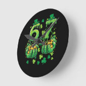 6 7 St. Patrick's Dag Ronde Klok (Hoek)