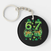 6 7 St. Patrick's Dag Sleutelhanger (Voorkant)