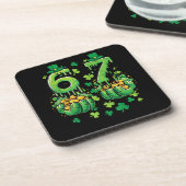 6 7 St Patricks Day Bier Onderzetter (Linkerzijde)