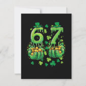6 7 St Patricks Day Kaart (Voorkant)