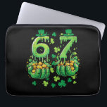 6 7 St Patricks Day Laptop Sleeve<br><div class="desc">6 7 St Patricks Day</div>
