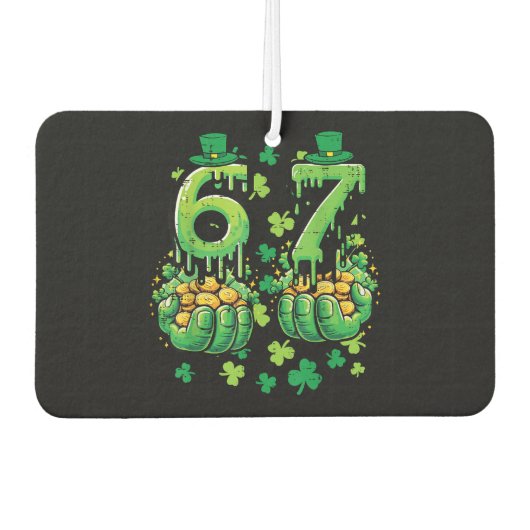 6 7 St Patricks Day Luchtverfrisser (Voorkant)